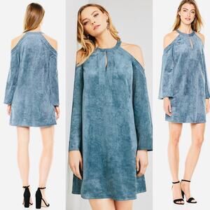 BCBG Maxazaria Cold Shoulder Dress